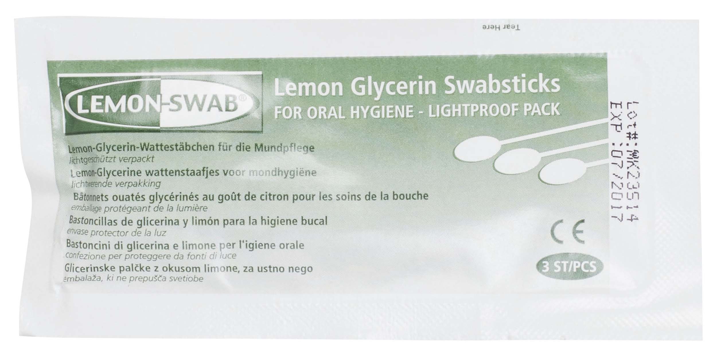 Batonnet Glycerine LEMON SWAB - Bioconnect